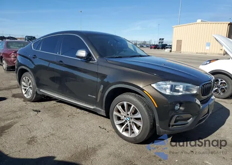 2015 BMW X6 xDrive35I из США, поврежденный, VIN 5UXKU2C55F0N77453